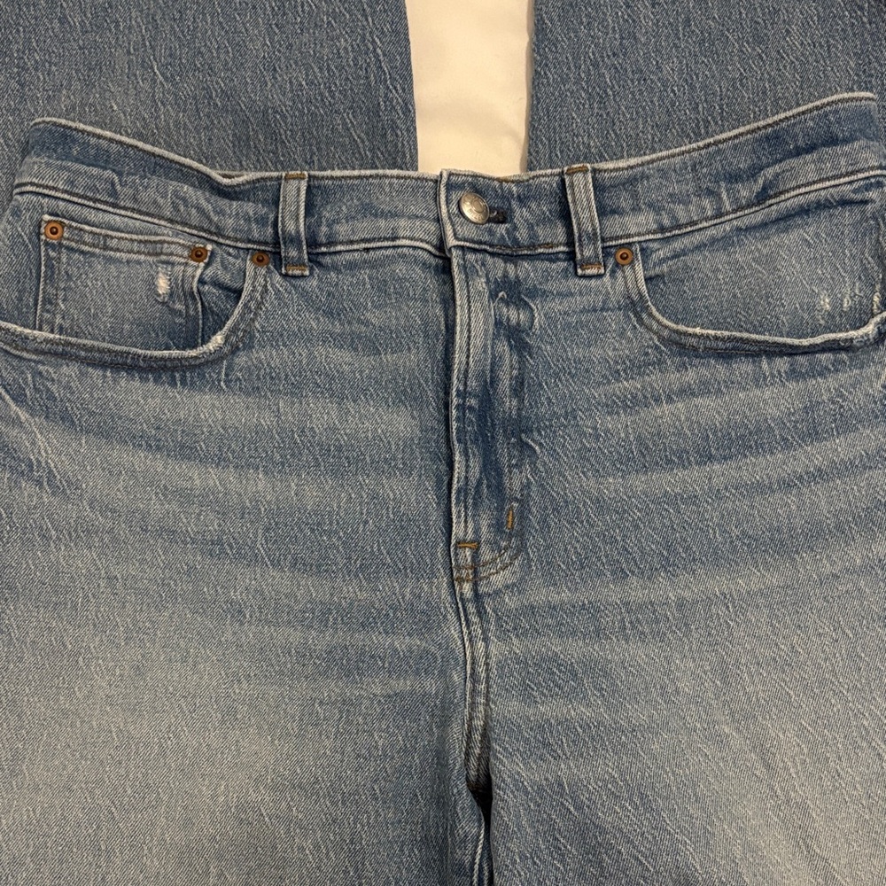 Madewell Perfect Vintage Wide Leg crop Jean size 30 - Picture 3 of 7